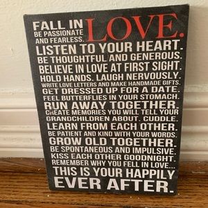 cute wall art with adorable sayings on it